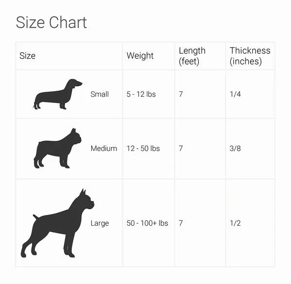 Laisse réglable en corde de coton pour chien « Found My Animal » de Dioji