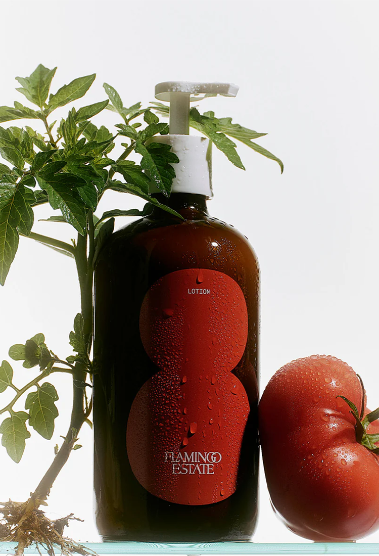 Lotion pour le corps aux tomates anciennes Roma de Flamingo Estate 