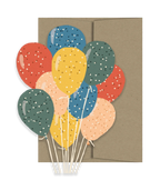 Carte de ballons de fête 