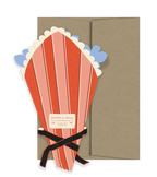 Carte Bouquet de Fleurs Amour 
