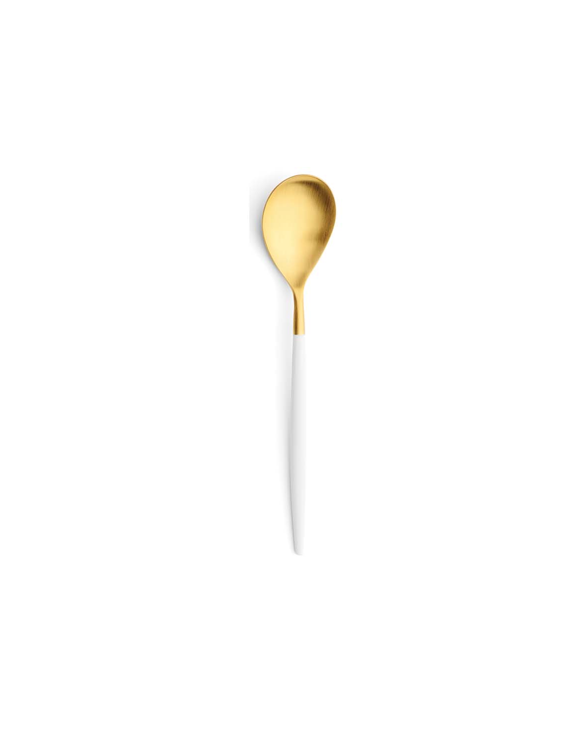 Cuillère à dessert Cutipol Mio, dorée