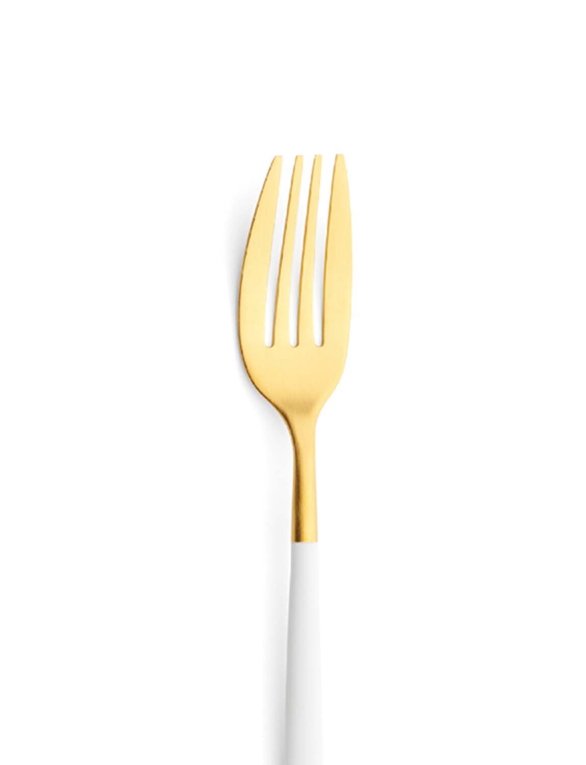 Couverts Cutipol Mio, blanc/or