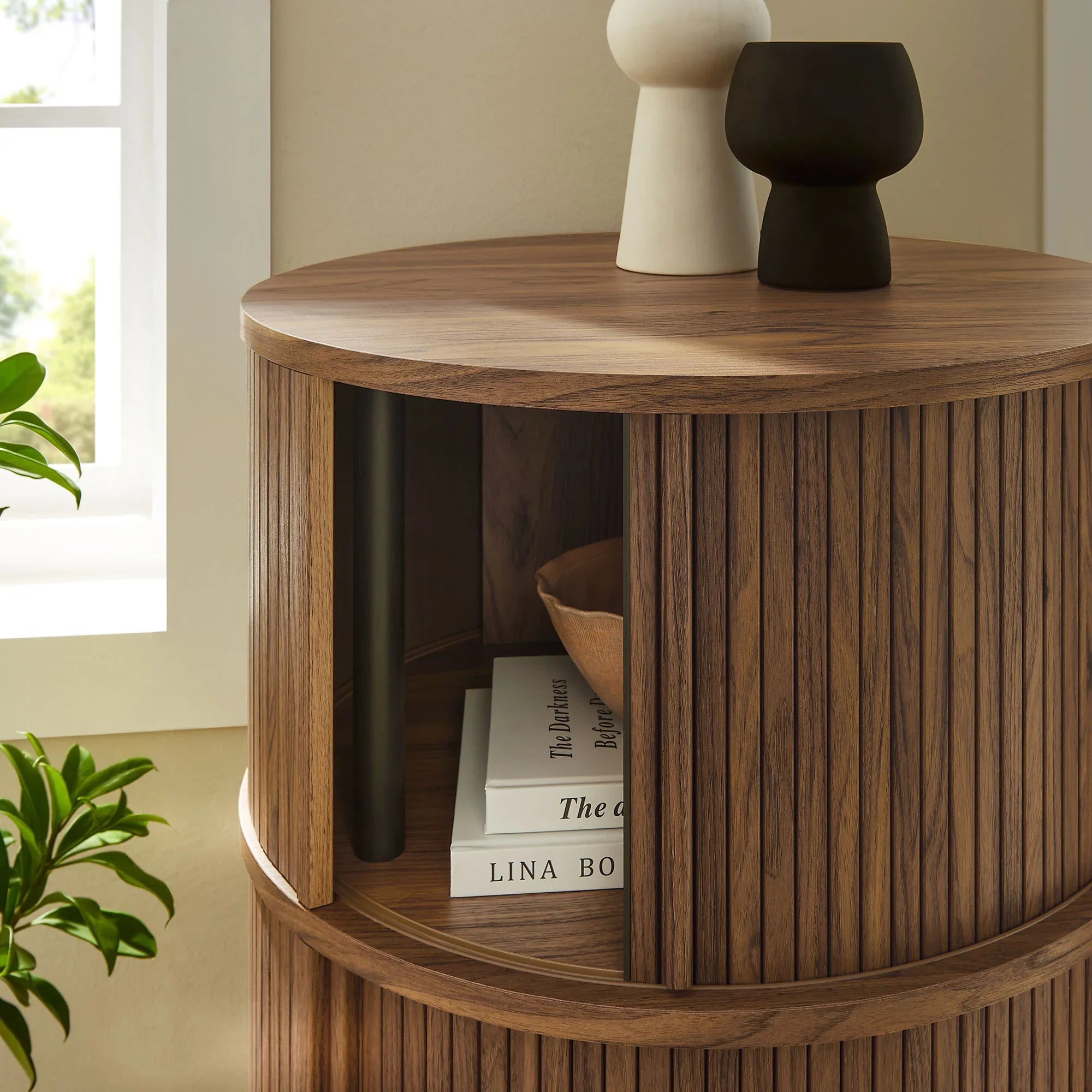 Table de rangement sur pied Clemente