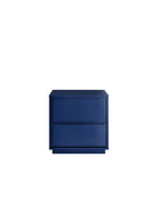 Table de chevet Osmara, bleue