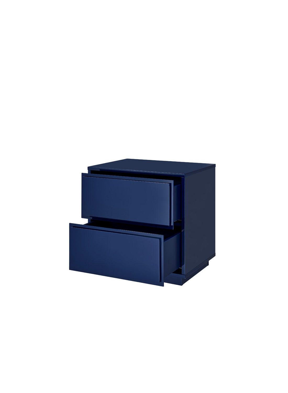 Table de chevet Osmara, bleue