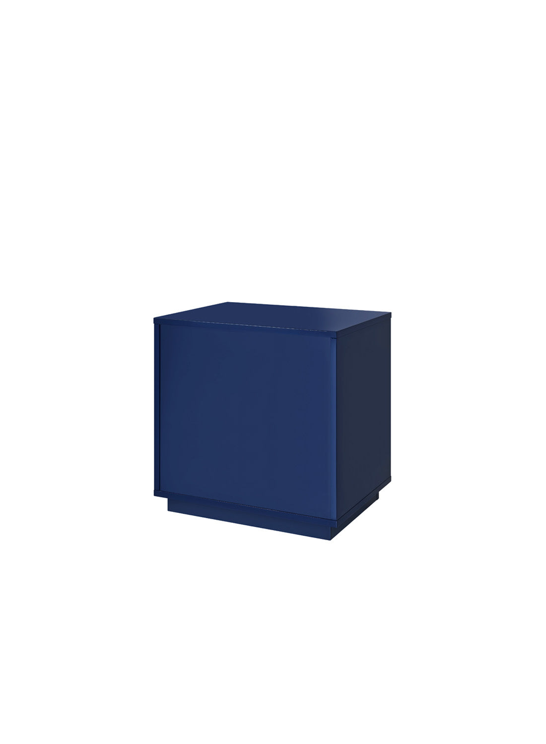 Table de chevet Osmara, bleue