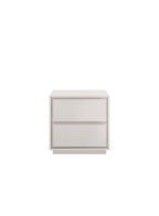 Table de chevet Osmara, gris chaud