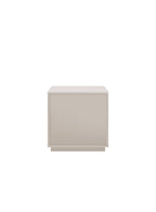 Table de chevet Osmara, gris chaud