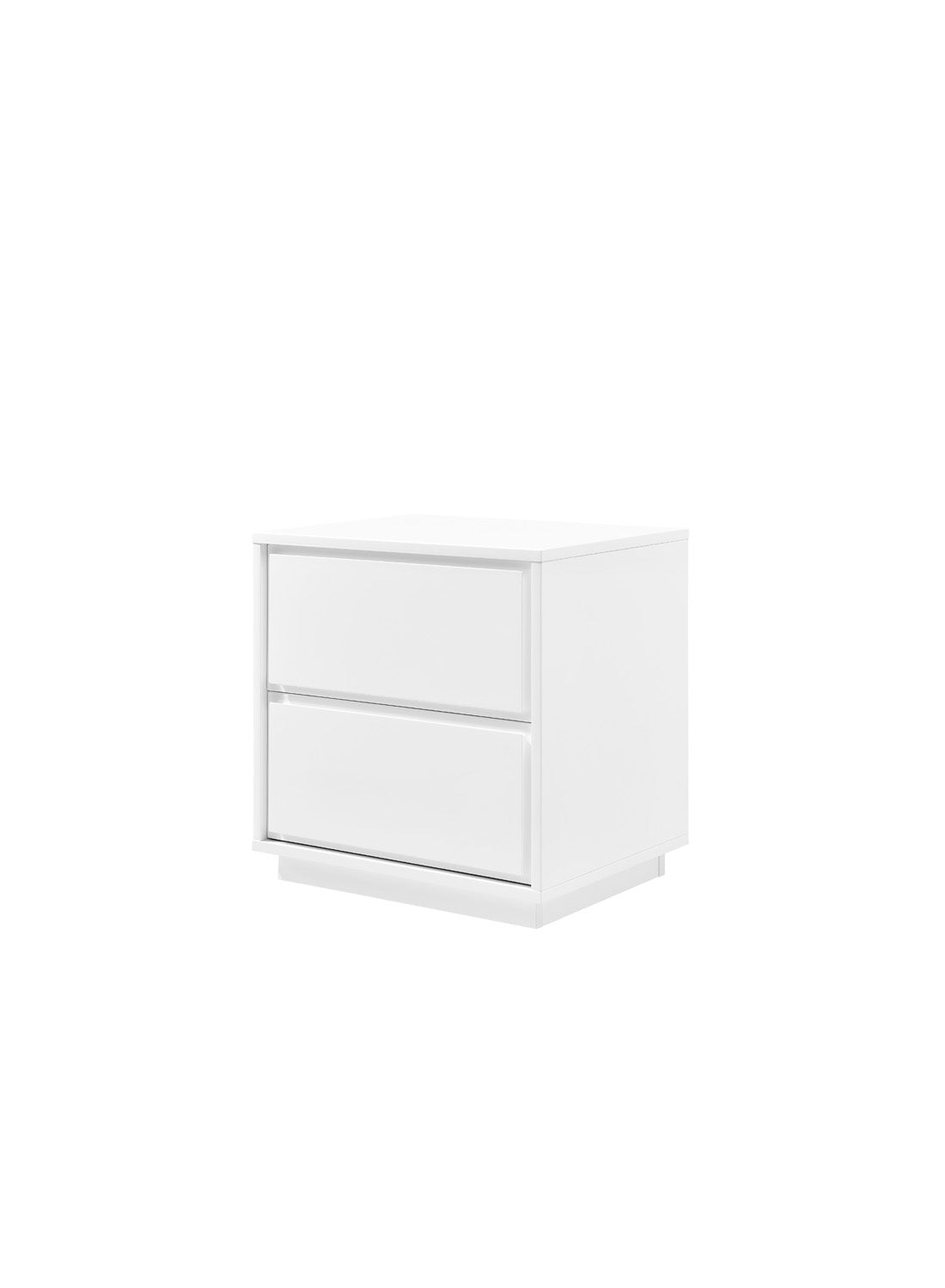 Table de chevet Osmara, blanche