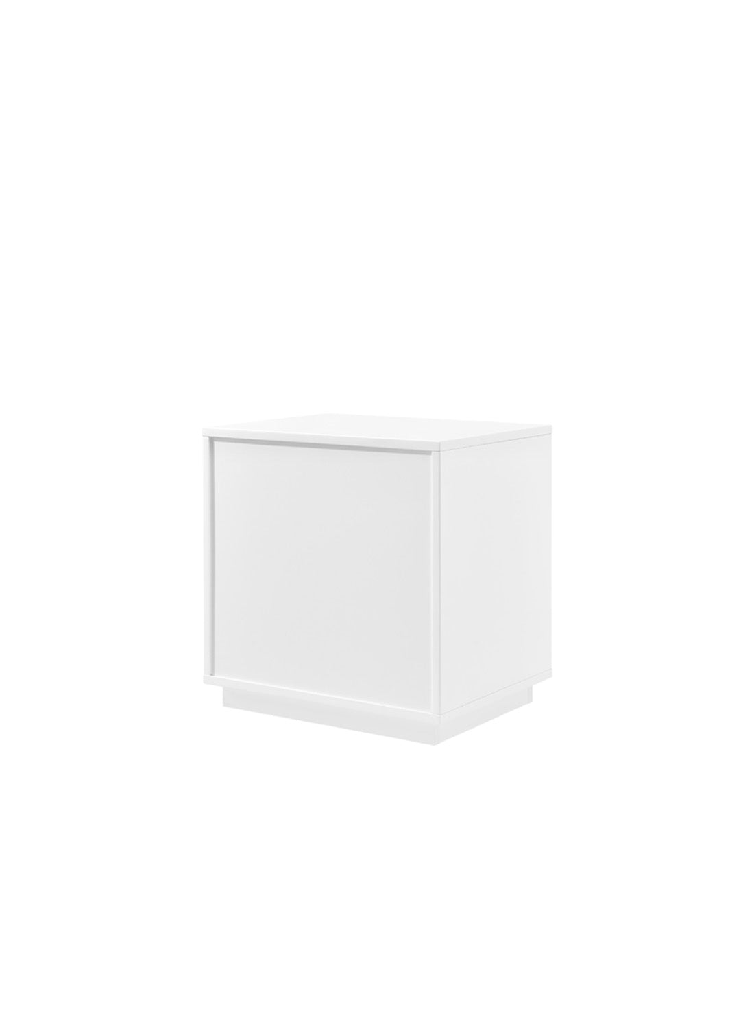 Table de chevet Osmara, blanche