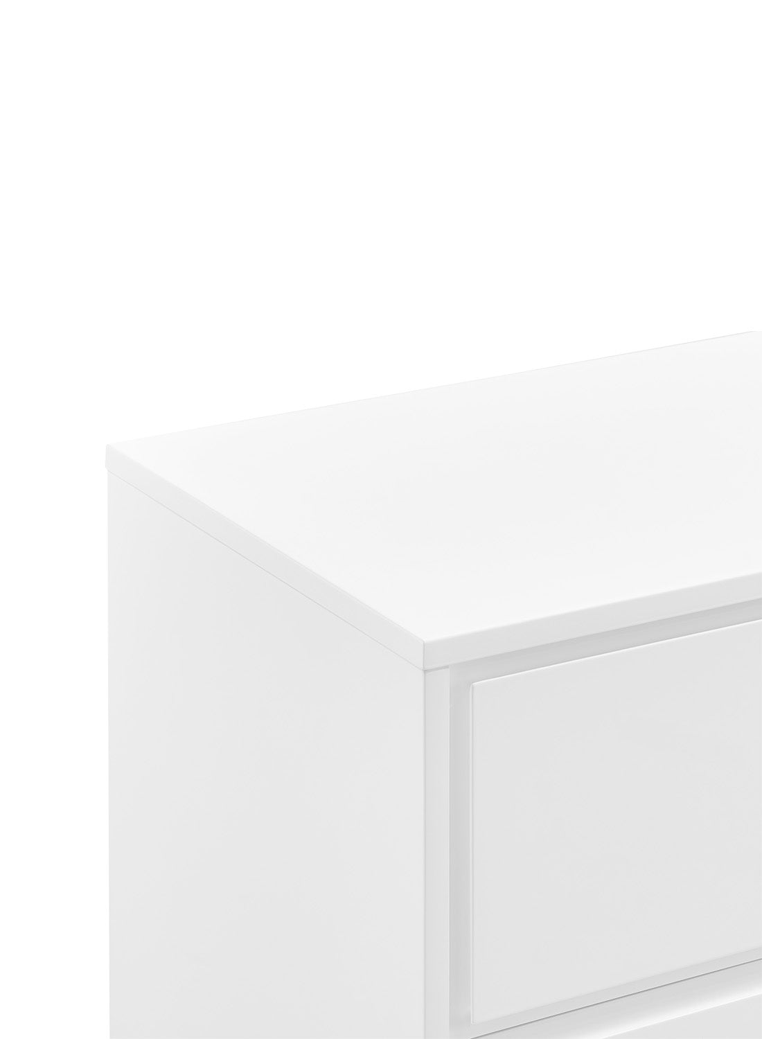 Table de chevet Osmara, blanche