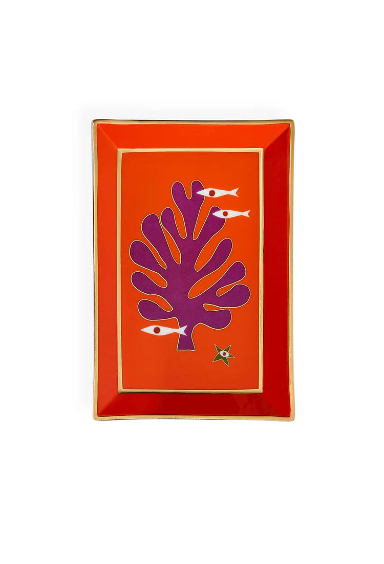 Plateau rectangulaire Playa de Jonathan Adler