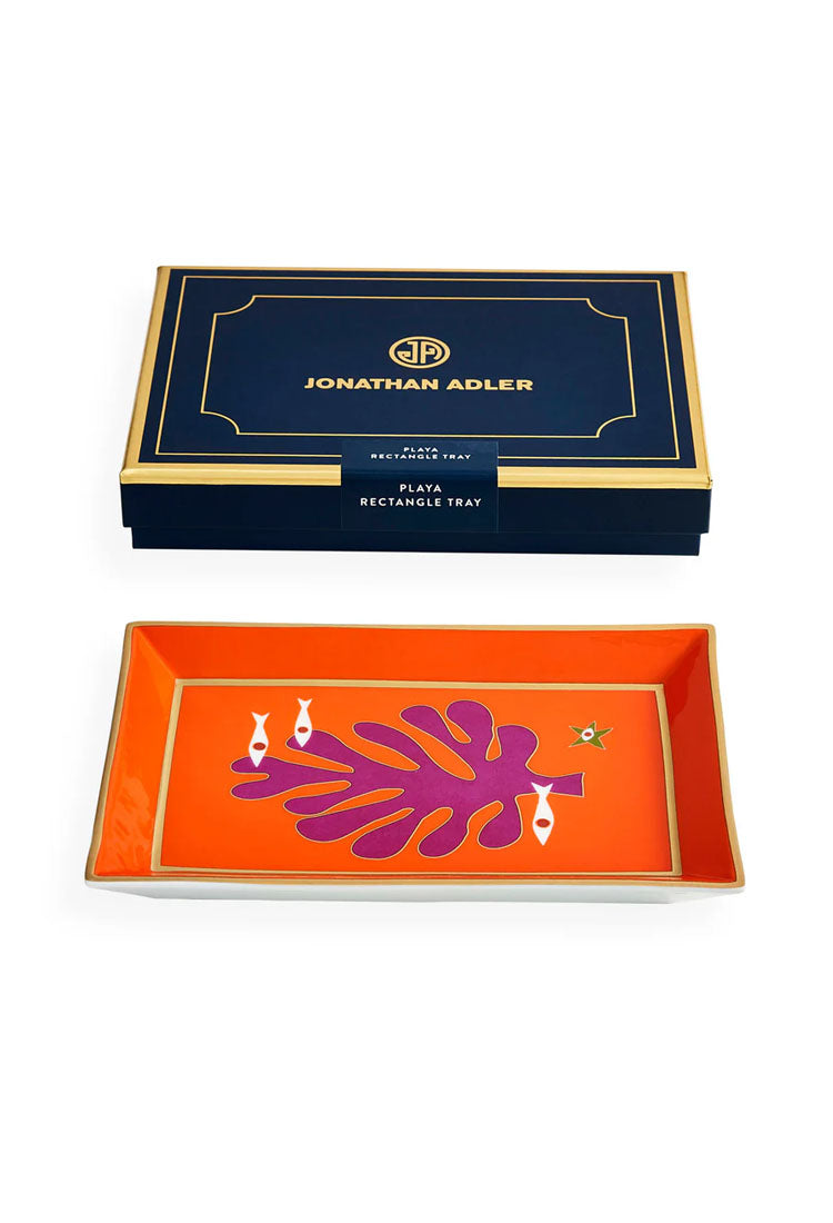Plateau rectangulaire Playa de Jonathan Adler