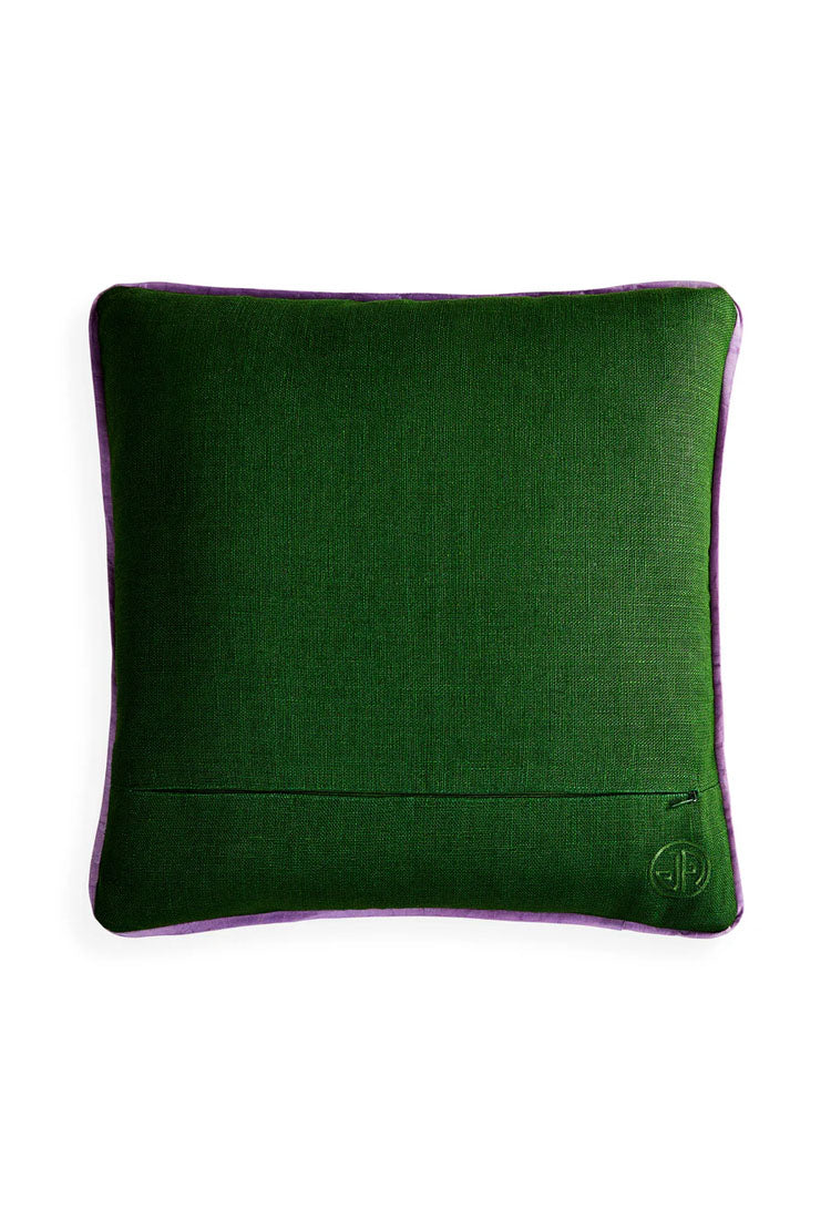 Oreiller à cordon Playa de Jonathan Adler, motif palmier