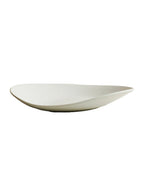 Assiette à galets moyenne NR Ceramics, pierre blanche
