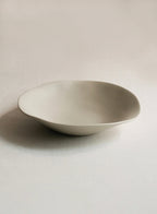 Bol bas NR Ceramics, beige terre