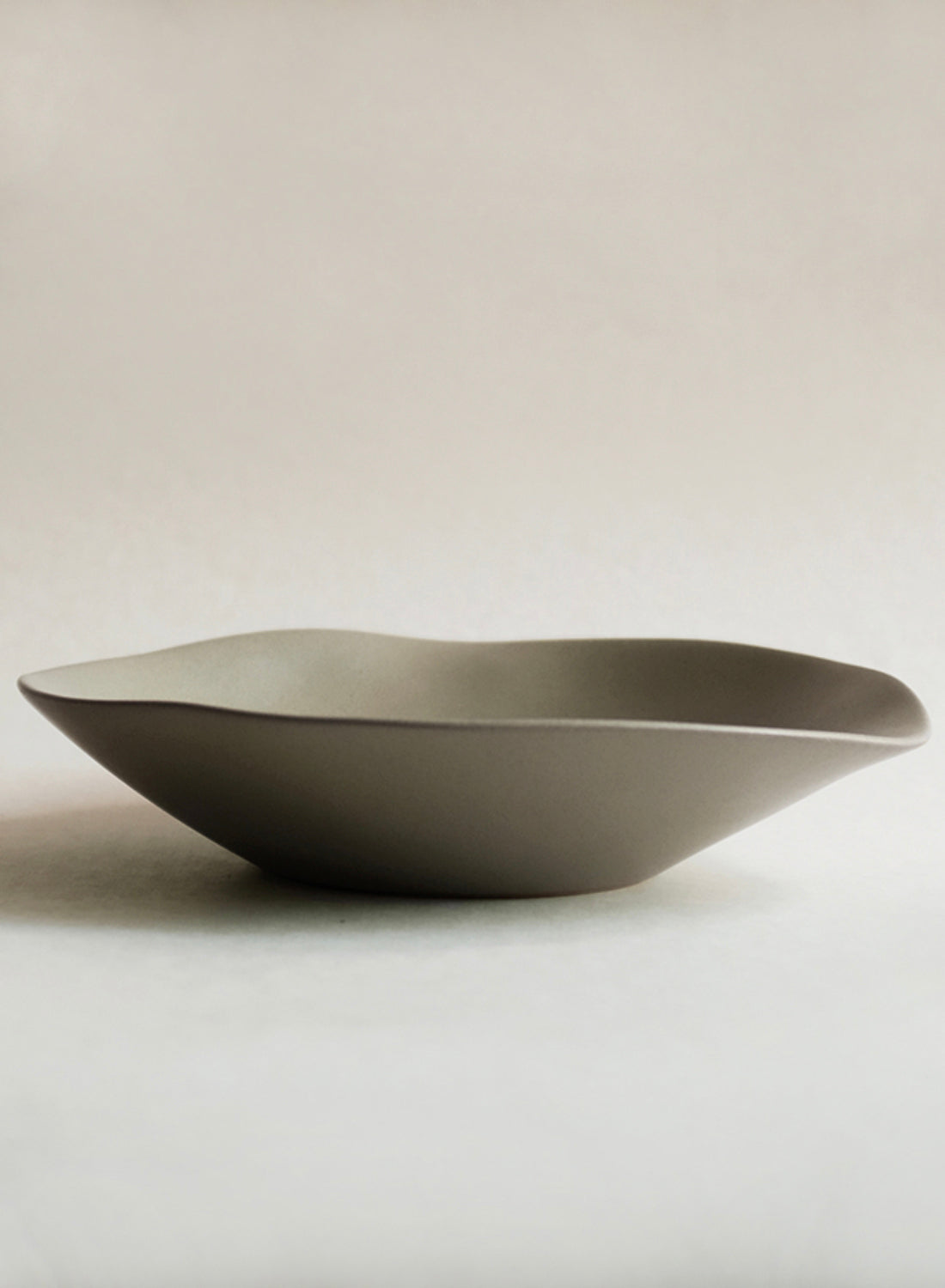 Bol bas NR Ceramics, vert forêt