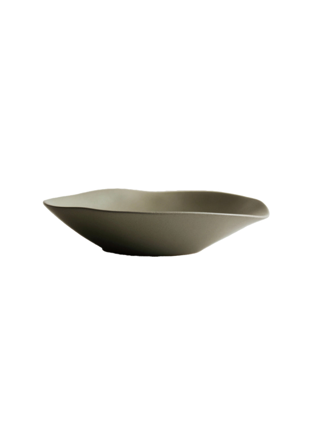 Bol bas NR Ceramics, vert forêt