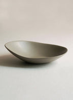 Bol ovale NR Ceramics, vert forêt