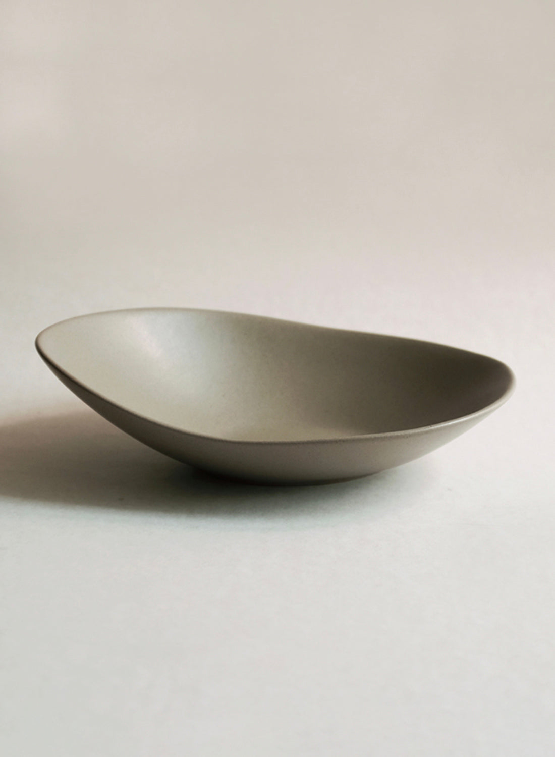 Bol ovale NR Ceramics, vert forêt
