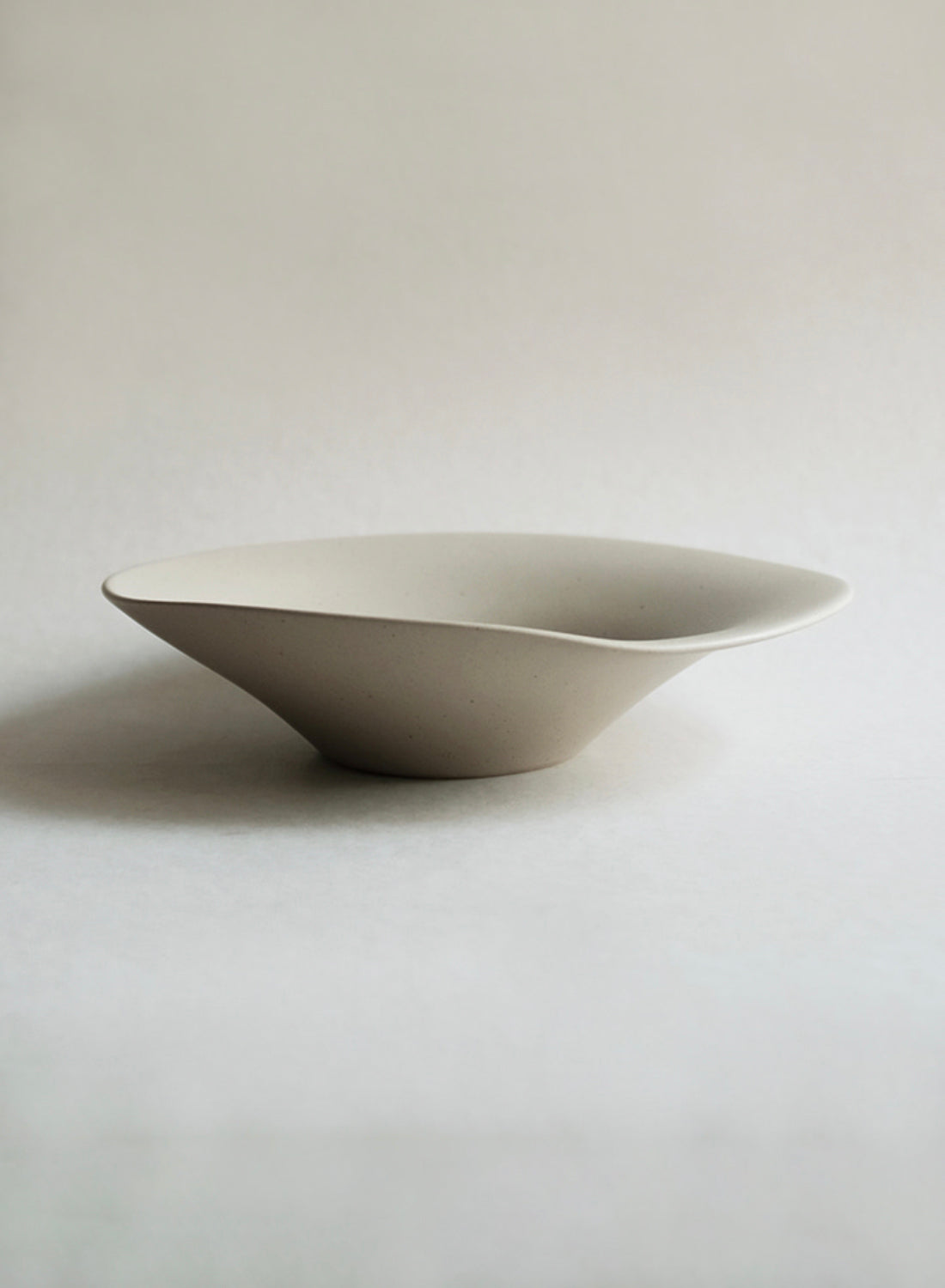 Bol à pâtes NR Ceramics, beige terre