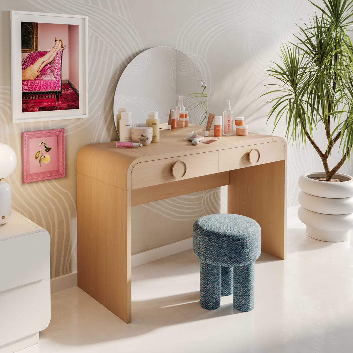 Coiffeuse Moonrise avec miroir