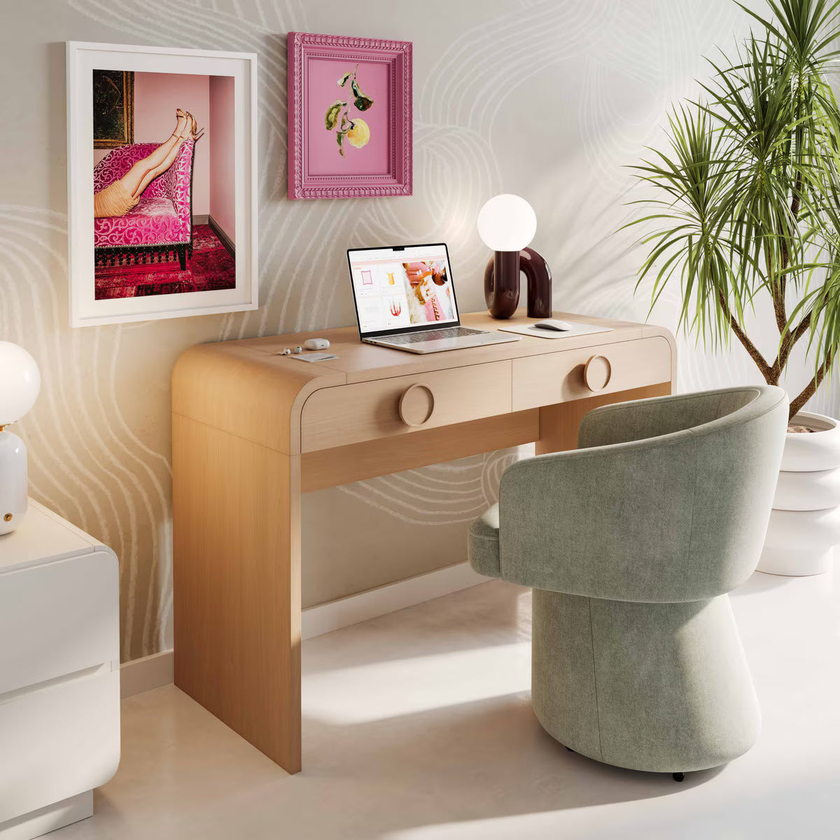 Coiffeuse Moonrise avec miroir