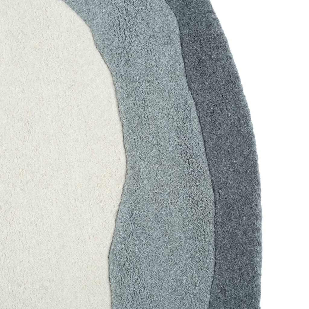 Tapis de sol organique Tamy Grey 8'x10'