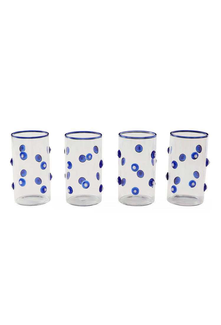 Jonathan Adler Dottie Verres Highball, lot de 4
