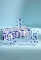 Jonathan Adler Dottie Verres Highball, lot de 4