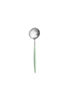 Couverts Cutipol Goa, céladon/argent